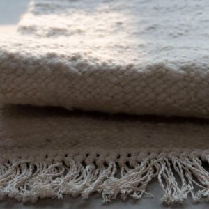 Wollen vloerkleed handgeknoopt