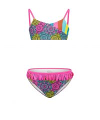 Just Beach Meisjes bikini - Boho lemon
