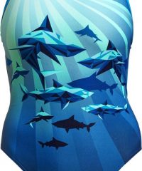 Shark Bay Single strap one piece - Dames | Funkita