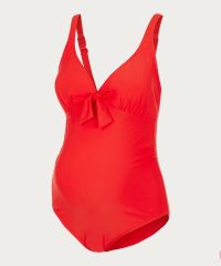Mamalicious ZwangerschapsBadpak / PositieBadpak Josefine Bow Red