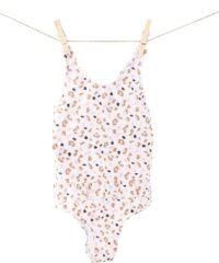 Swim Essentials UV Badpak Meisjes - Kaki Panterprint - Maat 110/116