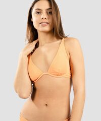 Damsel Flat Rip Bikini Top oranje
