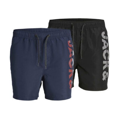 Jack & Jones Fiji Spicelogo Zwemshort Heren (2-pack)