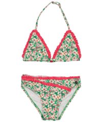 Quapi Meisjes bikini - Vimke - AOP Groen bloemen