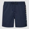Zwembroek met labeldetail, model 'ALL DAY HERITAGE'