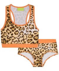 Claesens! Meisjes Bikini - Maat 116 - All Over Print - Micro polyester/spandex
