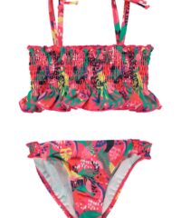 Losan! Meisjes Bikini - Maat 122 - All Over Print - Polyester/elasthan