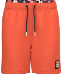 Name It! Jongens Zwemshort - Maat 110 - Oranje - Polyester