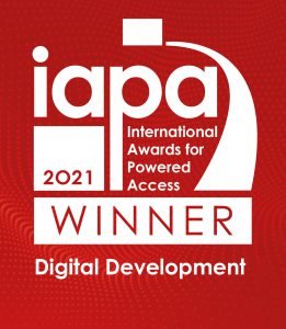 IAPA Winner logo - rivaal-hoogwerker