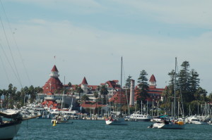 view from anchorage at the El Coronado