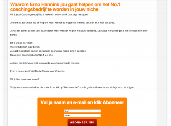 over ernohannink.nl