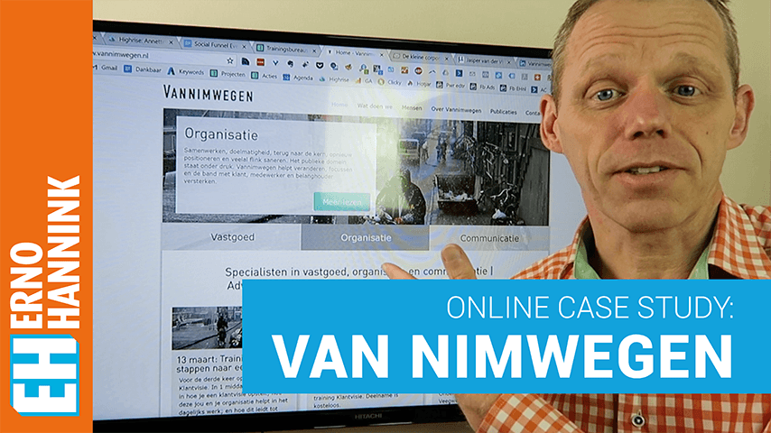 Van Nimwegen case study social funnel
