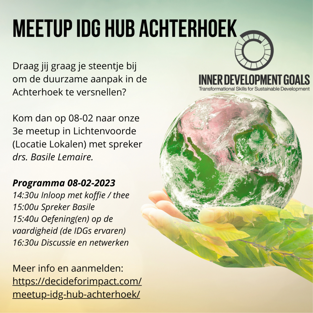 3e meetup IDG HUB Achterhoek
