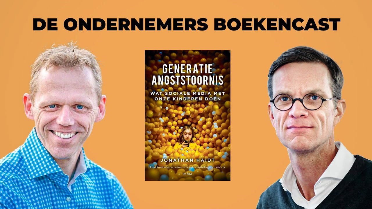 Generatie Angststoornis Jonathan Haidt boekencast