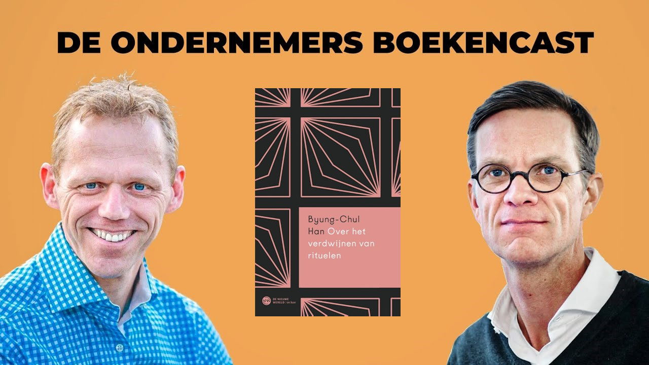 Over het verdwijnen van rituelen van Byung Chul Han in de boekencast