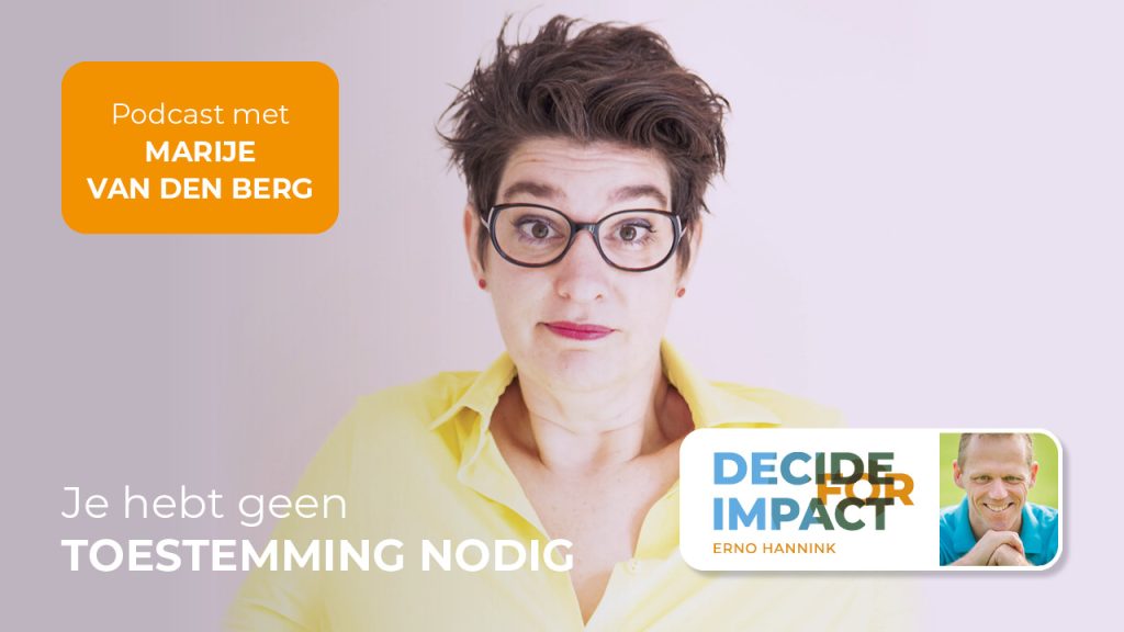 Marije van den Berg - Je bent niet de baas