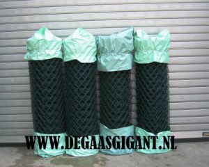 Harmonicagaas groen geplastificeerd 125 cm. | De Gaasgigant harmonicagaas