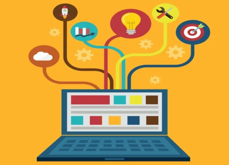 illustration of 5 common website mistakes