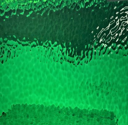 groen gehamerd glas