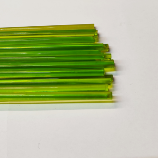 Licht gras groen Glasstaaf