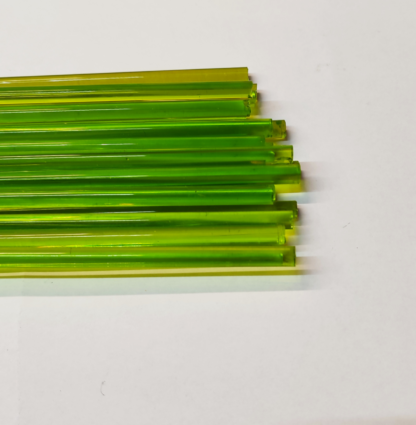 Licht gras groen Glasstaaf
