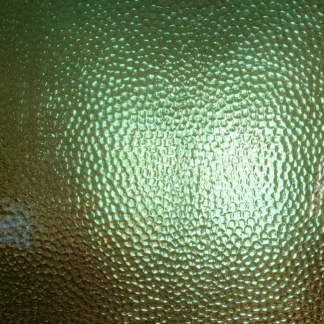 709  H Chartreuse Green Cathedral 27 x 27   cm