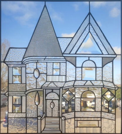 heel mooi glazen huis