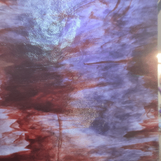 paars rood stipple glas