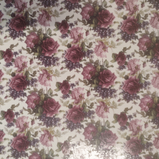 paarse roos glastransfer