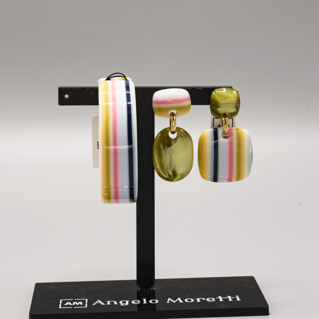 Angelo-Moretti-bij-hoedtique, sieraden, www.hoedtique-marystoop.nl, armband met oorbellen
