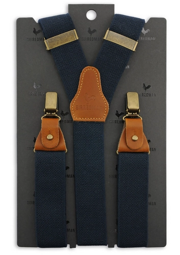 Sirredman Bretels - Exclusief verkrijgbaar bij Hoedtique, bretels Essential blauw, hoedenwinkel, bretels kopen, hoedtique Mary Stoop