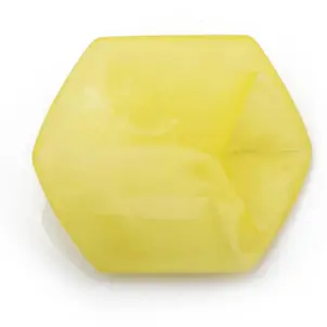 yellow, Cube, hoedtique Mary Stoop, sieraden