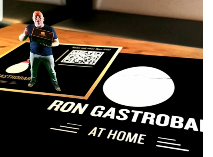 Augmented reality, Ron Blaauw,