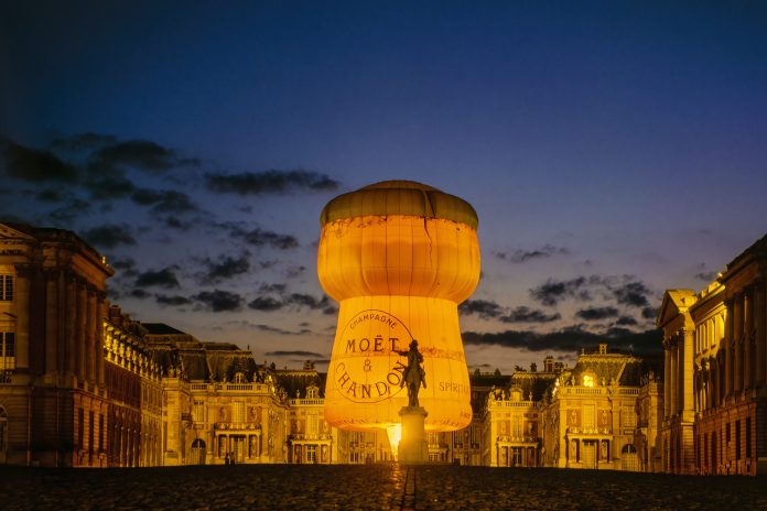 Moët Chandon 250th anniversary celebration at Versailles 1993