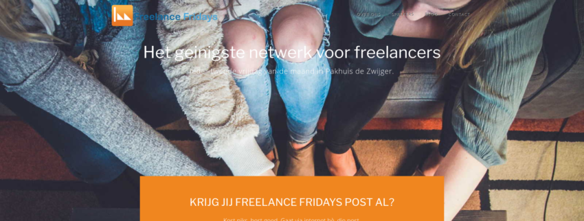 Hoofdplaatje van Freelance Fridays kiest voor top WordPress hosting, zonder korte beschrijving