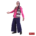 Roze hippie blouse met gilet en paarse broek