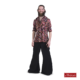 Gebloemde hippie blouse met broek