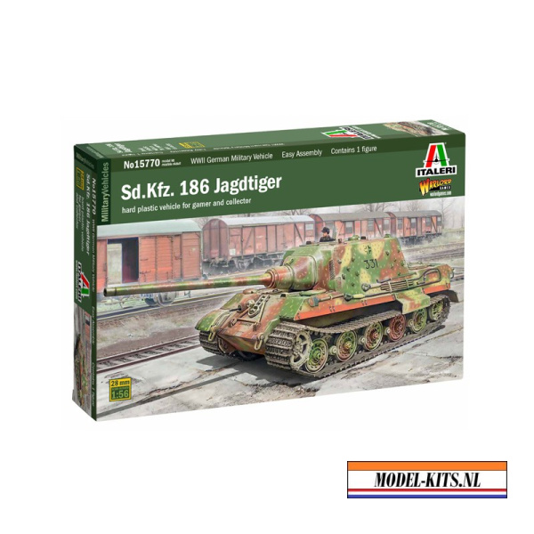 Italeri Sd.Kfz . 186 Jagdtiger tank 2