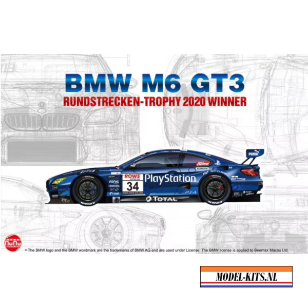 Nunu RACING SERIES BMW M6 GT3 2016 NURBURGRING 24H PS 1