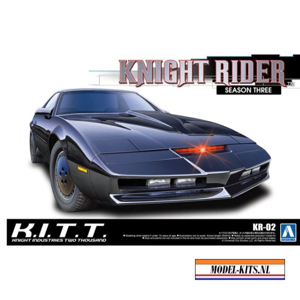 aoshima 1 24 knight rider k.I.T.T. Season one 3