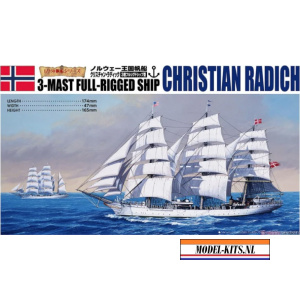 aoshima 1 350 christian radich schip 1