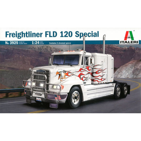 italeri 1 24 freightliner fld 120 special
