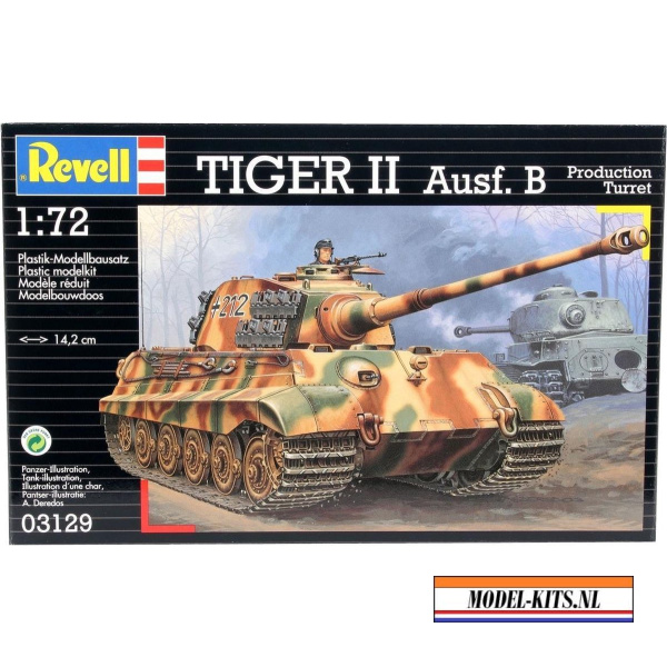 revell 1 72 tiger ii ausf.B tank 1