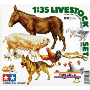 tamiya 1 35 livestock set 1