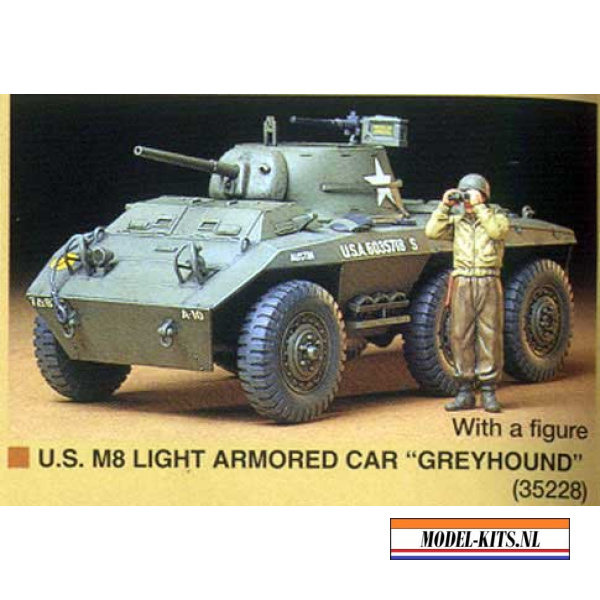 u.S. M8 Light Armored Car Greyhound