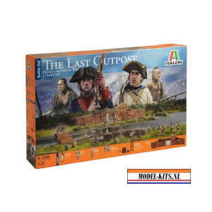 italeri 1 72 french and indian war ita 6180 the last outpost