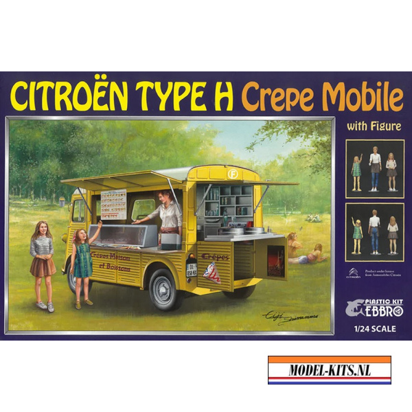 citroen h van crepe mobile with figure