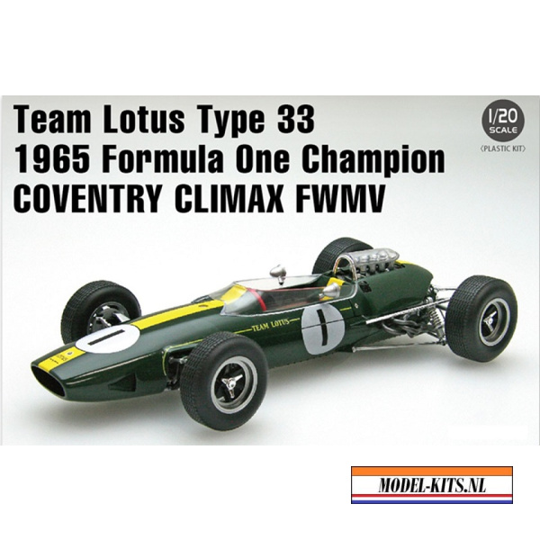 team lotus type 33 1965 formula one champion coventry climax fwmv