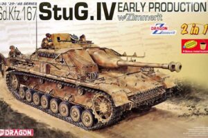 DRAGON 1:35 SDKFZ 167 STUG IV EARLY PROD WITH ZIMMERIT (NORMANDY 1944)