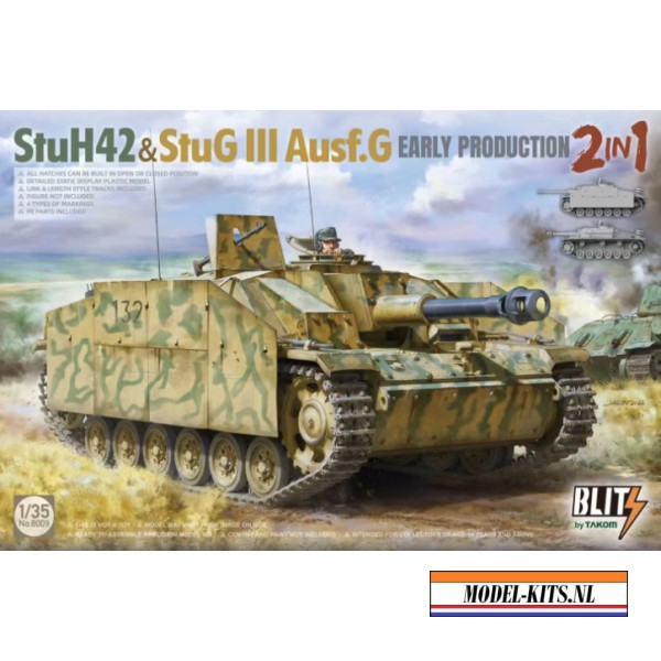 STUH42 AND STUG III G EARLY PRODUCTION 2IN1